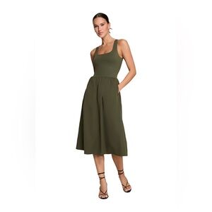 Jersey Scoop Neck Tank Midi Dress By Spanx size Small NWT